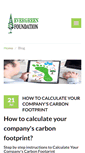 Mobile Screenshot of evergreen-foundation.com